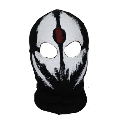Cagoule Balaclava 100% Coton Ghost Skull – Masque Intégral Visage & Cou – Ski, Vélo, Airsoft – 26 Coloris