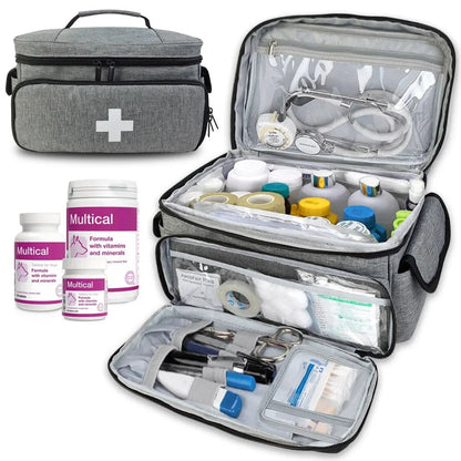 Trousse de Premiers Secours de Voyage – Sac Organisateur Multifonctionnel pour Médicaments Ma boutique