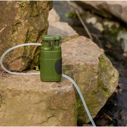Filtre à Eau Portable 5 Étages 0,01µm – 3000L – Camping Survie Randonnée