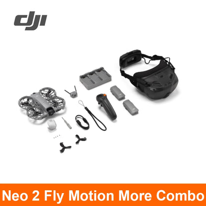 DJI Neo 2 – Drone Caméra 4K/60fps | 151 g | Évitement Obstacles | Portée 10 km - BLACKBEARD OUTDOOR INDUSTRIES