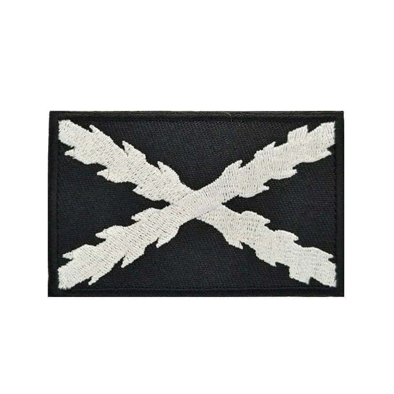 Patch Brodé Drapeau Espagnol – Patch Velcro 3D Écologique, Idéal pour Vêtements, Sacs, Accessoires et DIY - BLACKBEARD OUTDOOR INDUSTRIES
