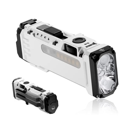 WUBEN X4 – Lampe Torche EDC Plate RGB, 1600 Lumens, Switch Tactique, Aimant & IP68 | Pocket Flashlight
