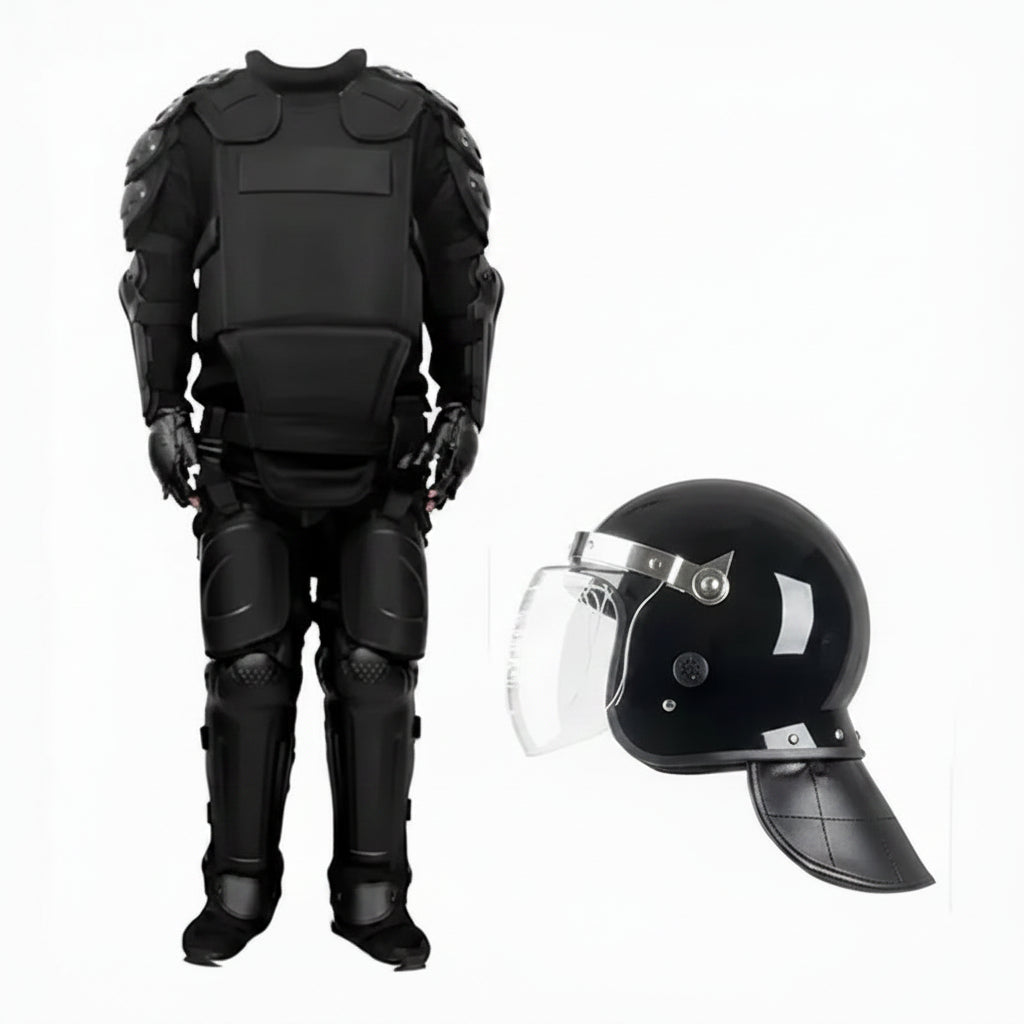Tenue Complète Maintien de l'Ordre Anti-Émeute Anti-Choc Ignifugée CE
