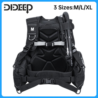 Gilet stabilisateur de plongée DIDEEP en nylon