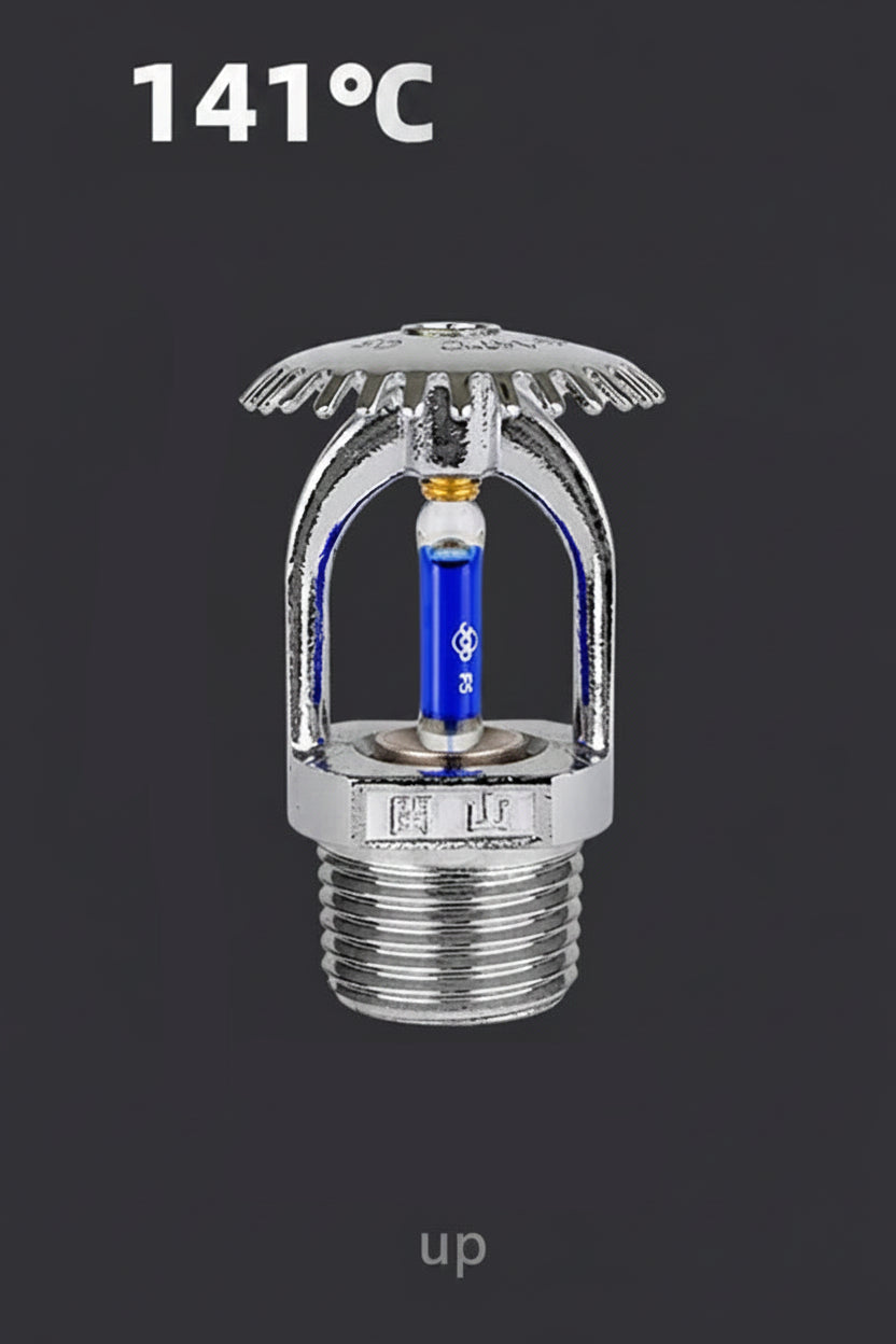 Lot de 2 Têtes de Sprinkler 141°C – Extinction Automatique Haute Température DN15/DN20, Pendant, Vertical ou Latéral