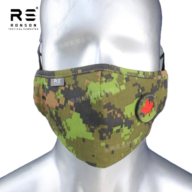 Masque Tactique Camouflage CADPAT — Protection Visage Outdoor - BLACKBEARD OUTDOOR INDUSTRIES