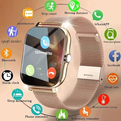 Montre connectée sport avec appels Bluetooth et GPS