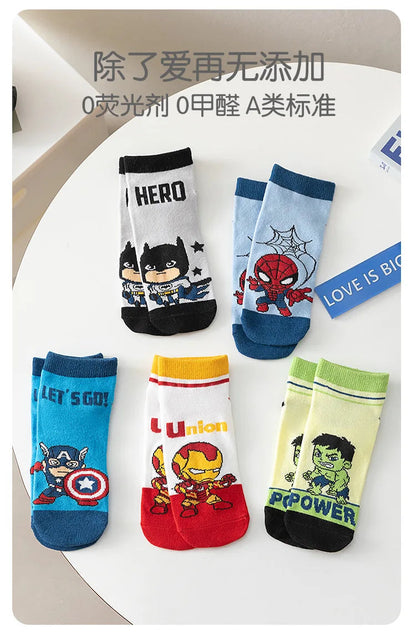 5 paires de chaussettes pour Marvel enfants Ma boutique