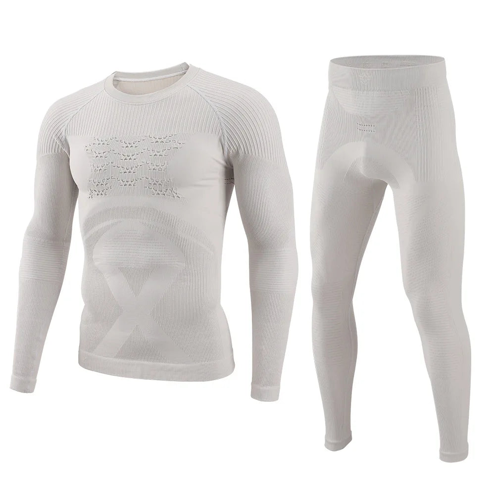 Ensemble Thermique Tactique Fleece Slim Fit – Haut + Pantalon | Randonnée, Chasse, Militaire, Automne Hiver