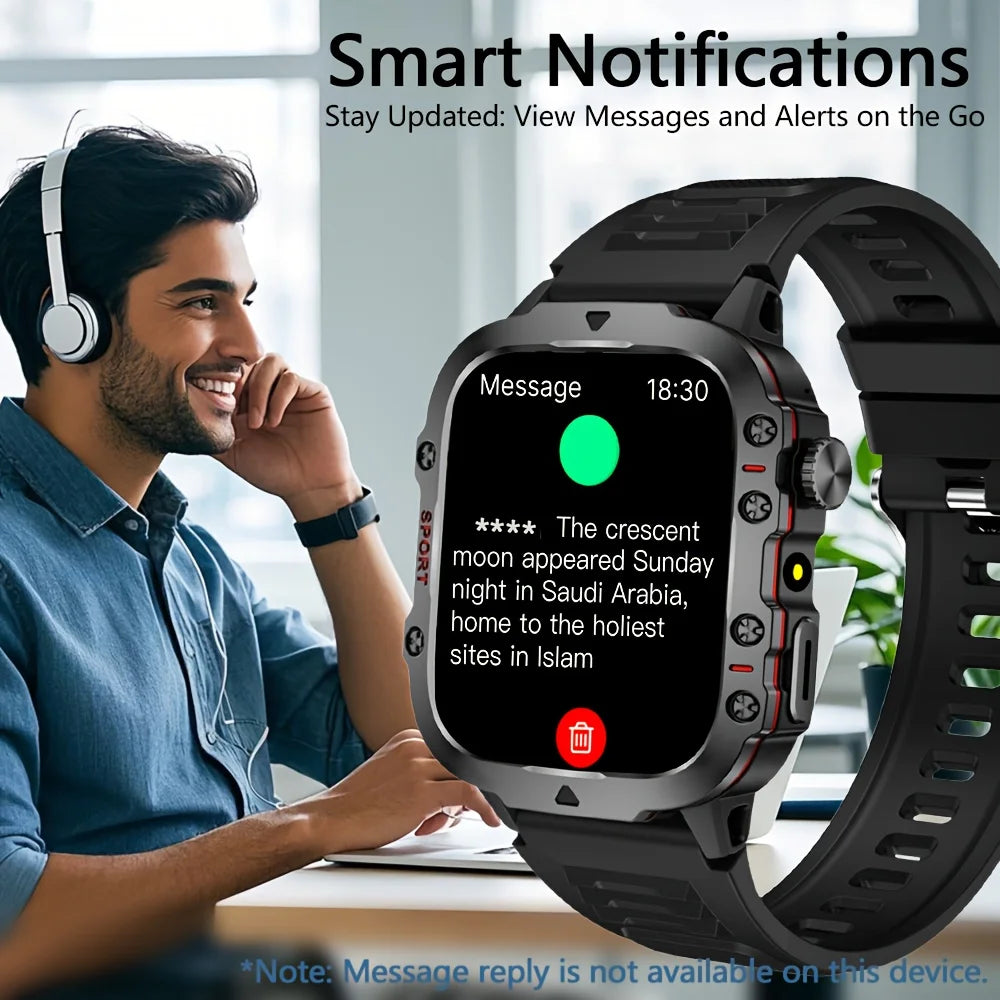 Montre connectée sport avec suivi d’activité et rappels d’appel