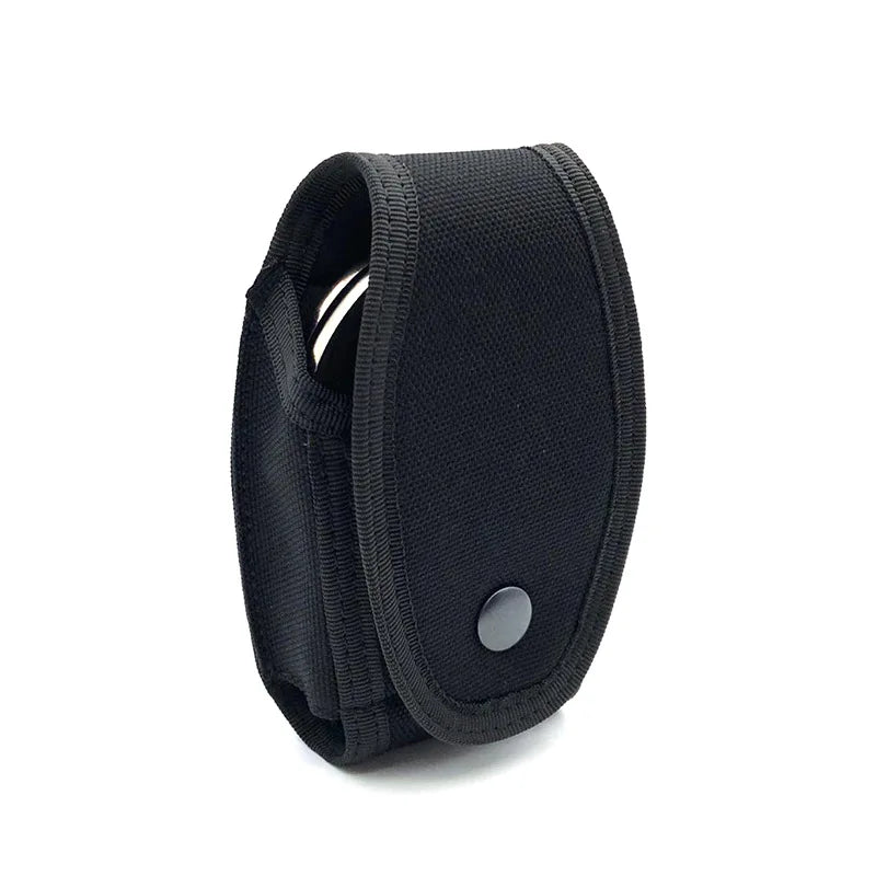 Porte-menottes tactique en nylon – Fixation MOLLE et ceinture