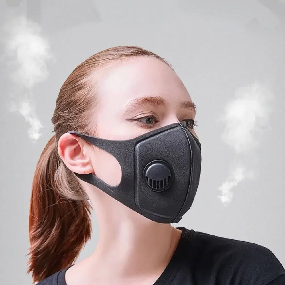 Masque Anti-Poussière Réutilisable avec Valve de Filtration PM2.5 – Confort Respirant BLACKBEARD OUTDOOR INDUSTRIES