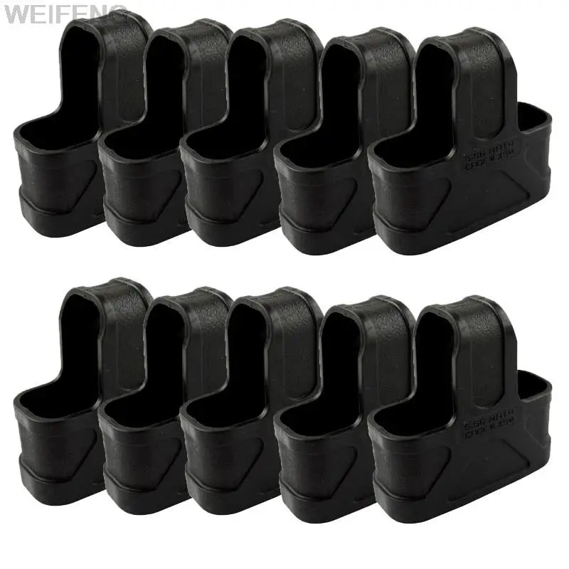 Lot de 6 ou 10 Étuis Caoutchouc pour Chargeurs 5.56 mm | Manchon Tactique Antidérapant pour M4 – Accessoire de Tir & Airsoft Ma boutique