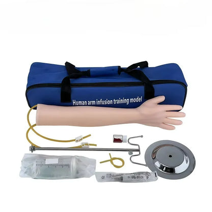 Bras d'Entraînement à la Ponction Veineuse – Kit Complet avec Support de Perfusion