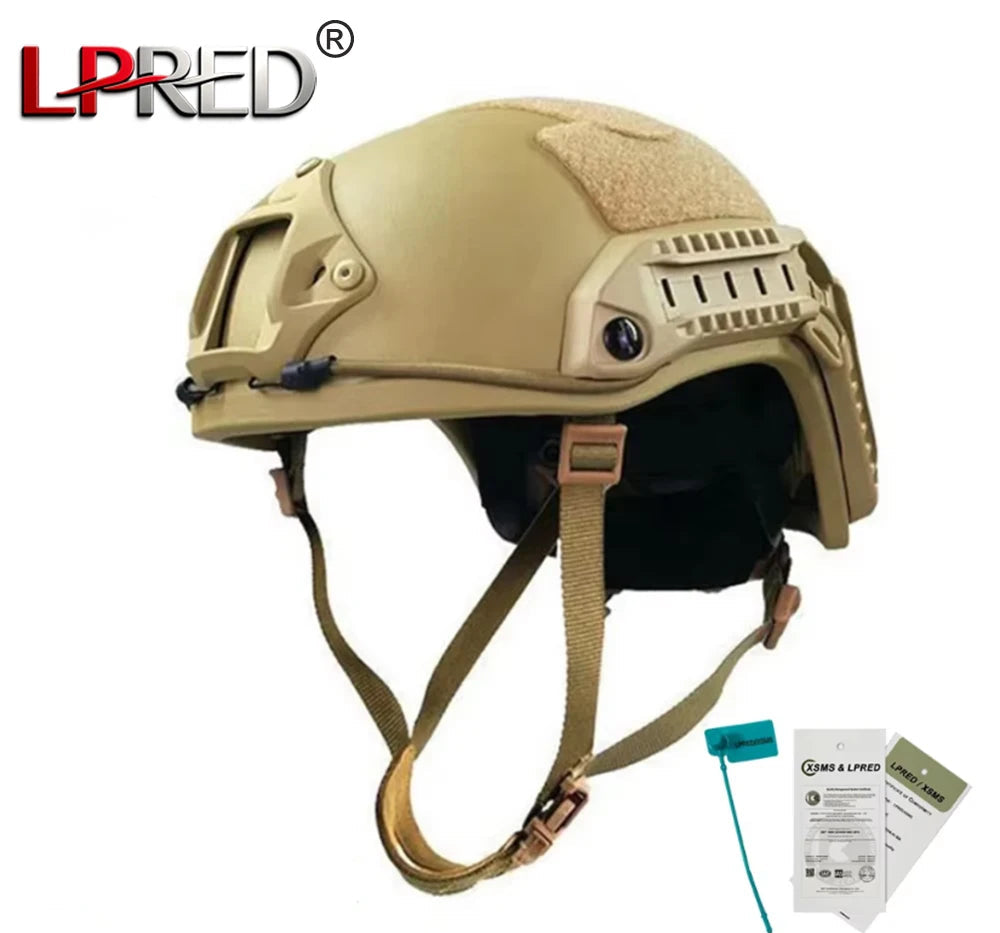 Casque tactique FAST LPRED à coupe haute