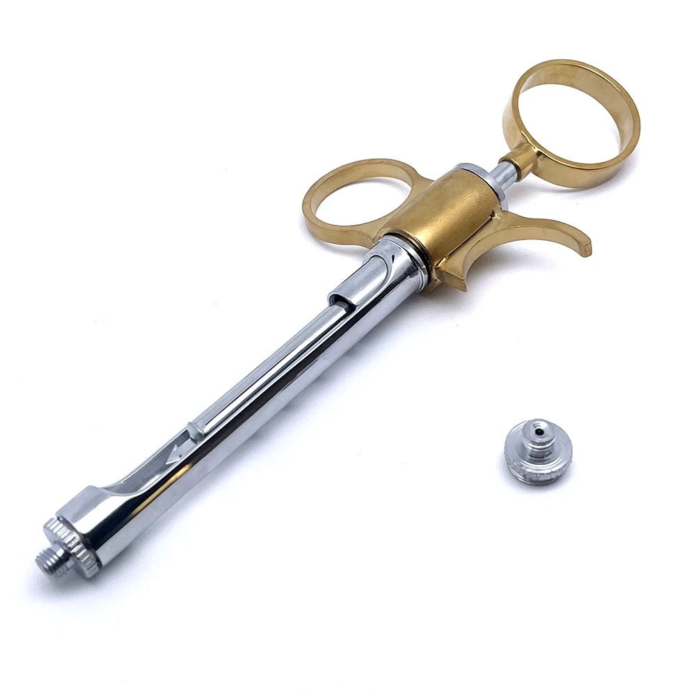 Seringue Dentaire Aspirante en Acier Inoxydable 1,8 ml – Instrument Dentaire Intraligamentaire avec Embouts Ma boutique