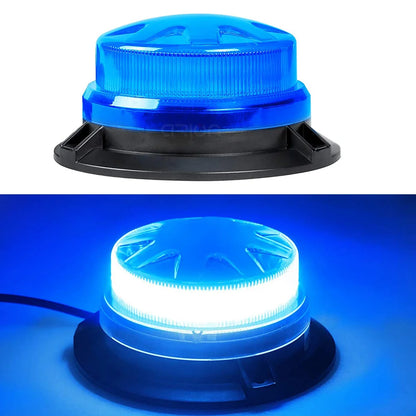 Gyrophare LED Magnétique Police 24W — Feu Stroboscopique Urgence 12V/24V - BLACKBEARD OUTDOOR INDUSTRIES