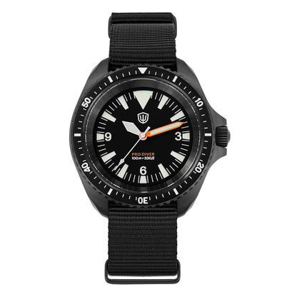 Montre militaire WD1980 avec verre saphir 39 mm