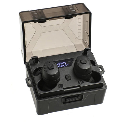 Boules Quies de Tir avec Annulation Active du Bruit (ANC) – Protection Auditive Militaire Bluetooth NRR27dB pour Chasse et Tir - BLACKBEARD OUTDOOR INDUSTRIES