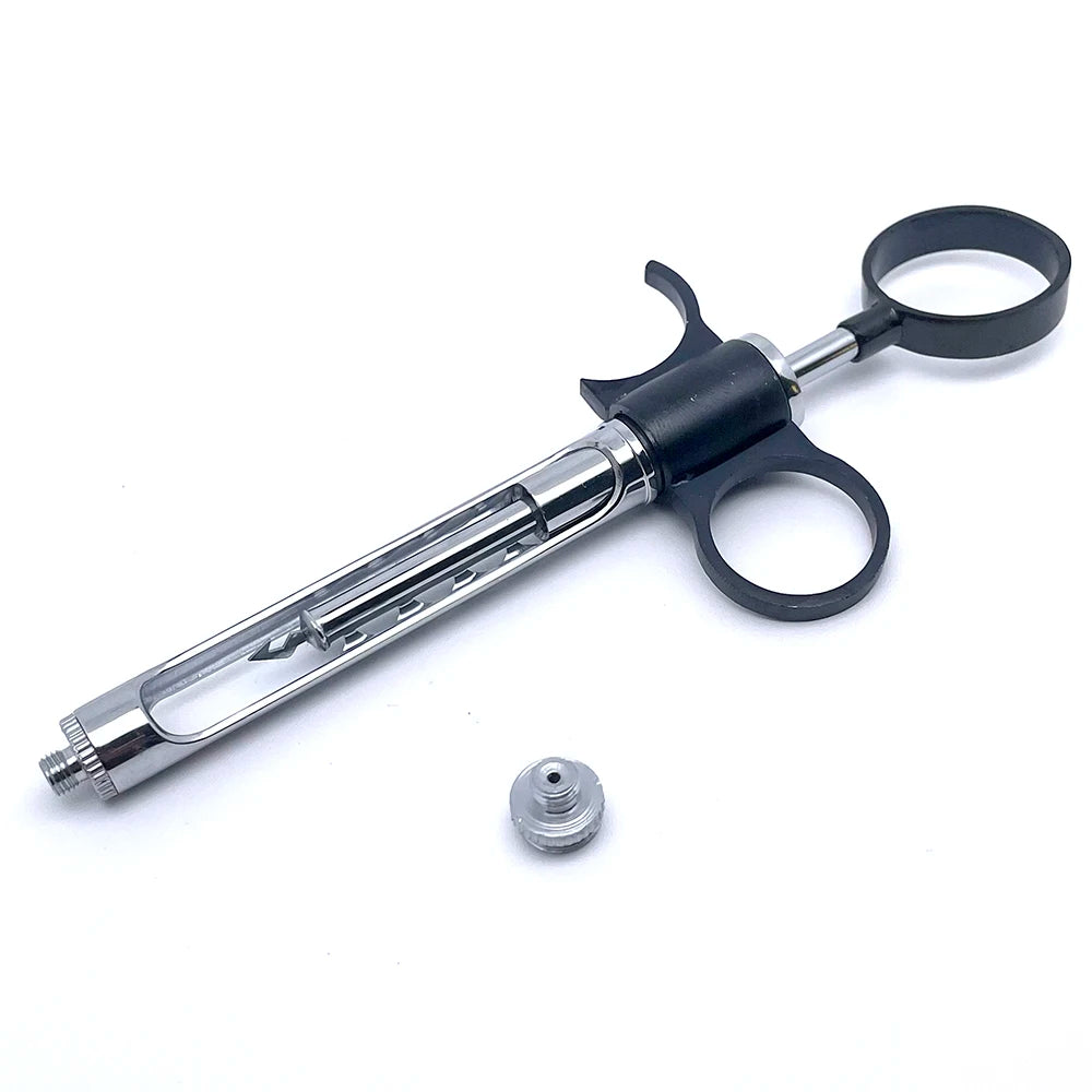 Seringue Dentaire Aspirante en Acier Inoxydable 1,8 ml – Instrument Dentaire Intraligamentaire avec Embouts Ma boutique