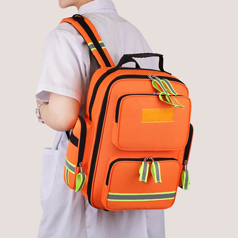 Sac à dos de secours SSIAP multi-compartiments