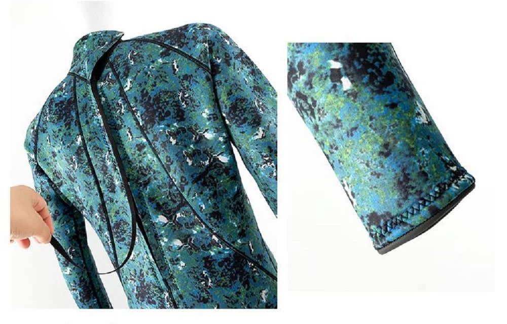 Combinaison Néoprène Camouflage 3 mm – Homme, Multi-Sports Nautiques - BLACKBEARD OUTDOOR INDUSTRIES