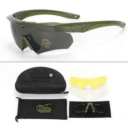 Lunettes tactiques, verres PC ou polarisés