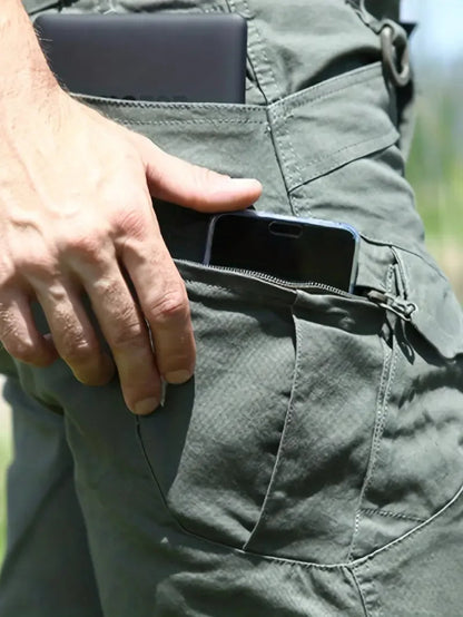 Pantalon Tactique Outdoor Homme Multi-Fonctionnel - Pantalon Cargo avec Poches, Résistant à l'Eau et à l'Usure, Idéal pour Randonnée et Activités Extérieures BLACKBEARD OUTDOOR INDUSTRIES