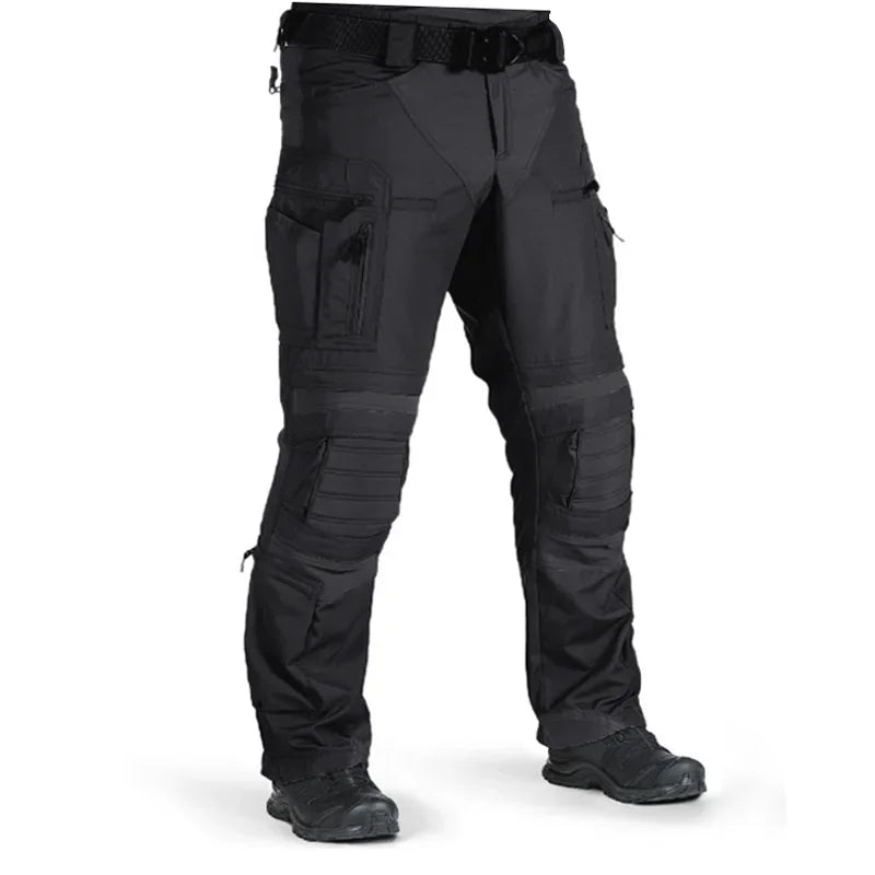 P40 Pantalon Cargo Tactique Imperméable Homme — Combat, Randonnée, Paintball, Multi-poches - BLACKBEARD OUTDOOR INDUSTRIES