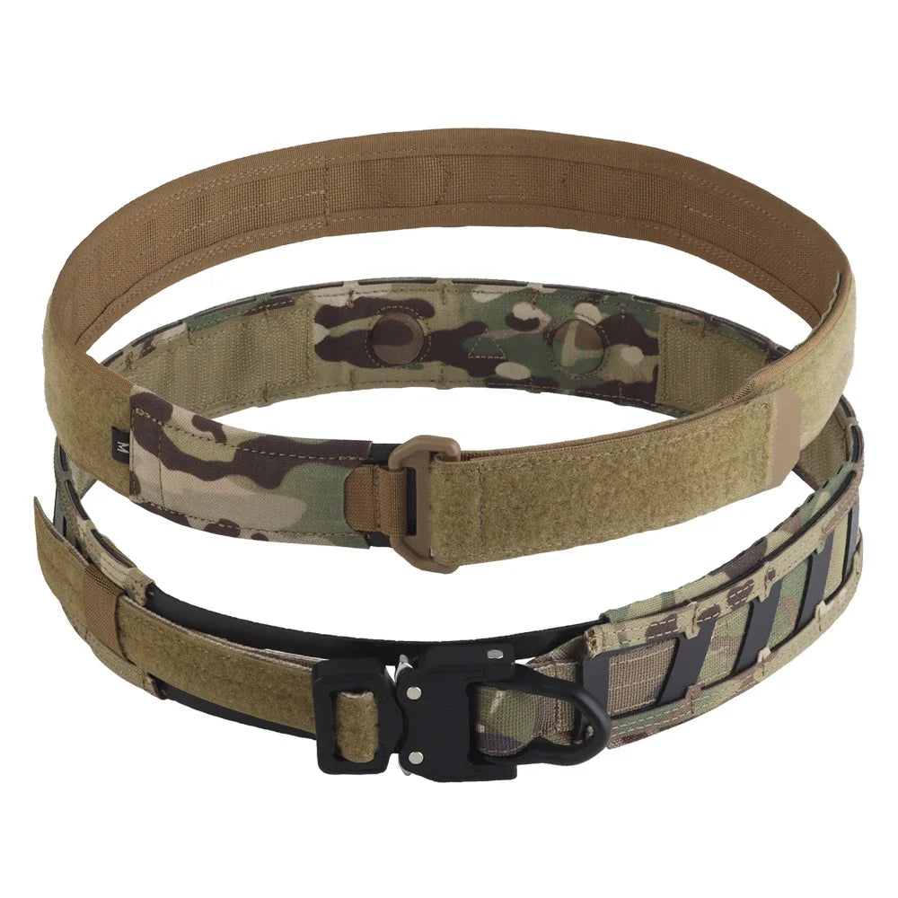 Ceinture Tactique Magnétique EDC - Ceinture de Combat à Libération Rapide pour Airsoft, CCW, Chasse et Utilisation Extérieure BLACKBEARD OUTDOOR INDUSTRIES