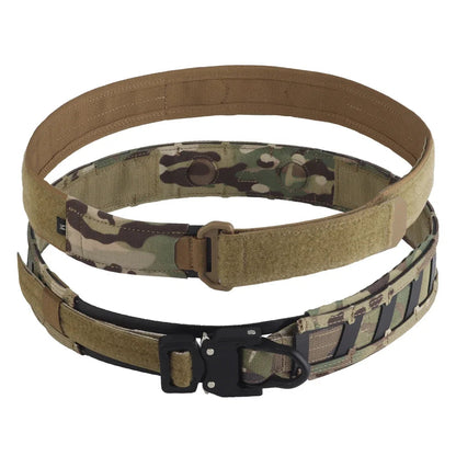 Ceinture Tactique Magnétique EDC - Ceinture de Combat à Libération Rapide pour Airsoft, CCW, Chasse et Utilisation Extérieure BLACKBEARD OUTDOOR INDUSTRIES