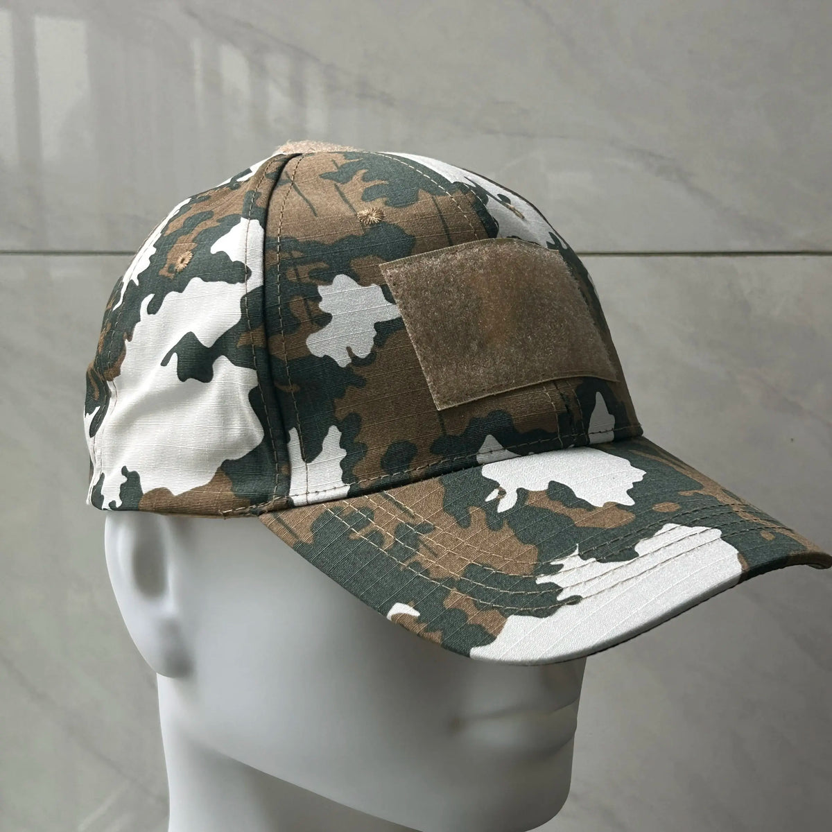 Casquette camouflage réglable en nylon et coton, 13 motifs