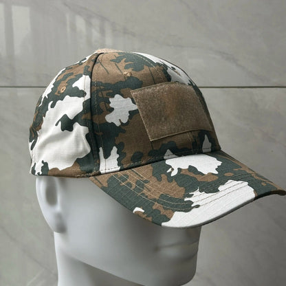 Casquette camouflage réglable en nylon et coton, 13 motifs