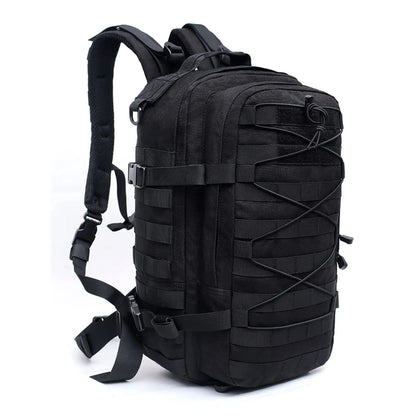 Sac à dos tactique noir 55–60 L – Nylon 1000D et MOLLE