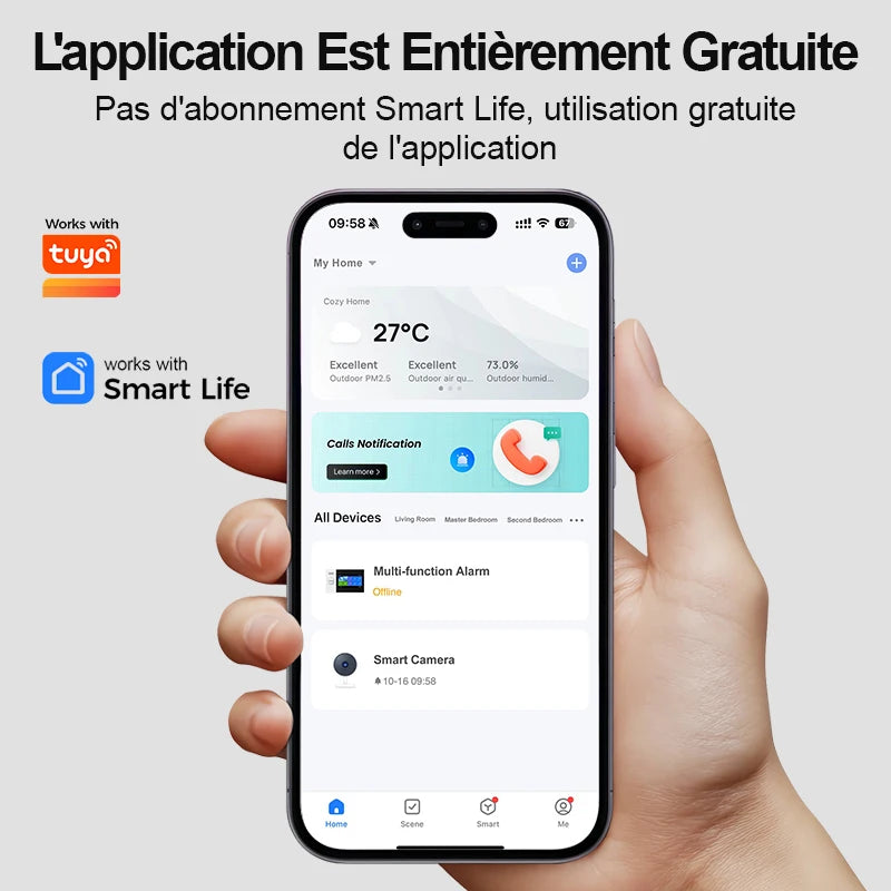 Kit Alarme Connectée WiFi 4G PGST — Détecteur Mouvement, Capteur Porte, Application Tuya - BLACKBEARD OUTDOOR INDUSTRIES