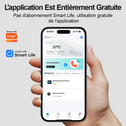 Kit Alarme Connectée WiFi 4G PGST — Détecteur Mouvement, Capteur Porte, Application Tuya - BLACKBEARD OUTDOOR INDUSTRIES