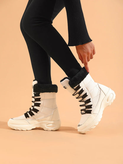 Bottes Hautes Femme – Chaudes & Imperméables – Fourrées et Confortables – Modèle Hiver PANDA ENERGY - BLACKBEARD OUTDOOR INDUSTRIES