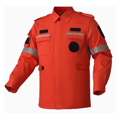 Tenue de secours homme à bandes réfléchissantes
