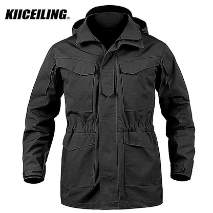 Veste Tactique M65 Multicam – KIICEILING Imperméable, Coupe-Vent, Camouflage Militaire | Hommes & Femmes - BLACKBEARD OUTDOOR INDUSTRIES