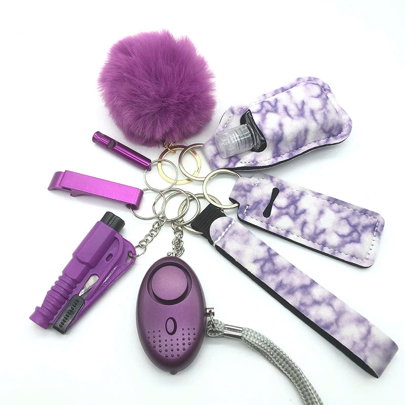 Porte-clés de survie pour femme, modèles au choix