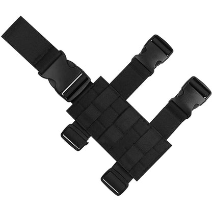 Holster de Cuisse MOLLE Universel – Plateforme de Support Tactique pour Pistolet, Réglable, Idéal pour Chasse, Paintball et Activités de Terrain BLACKBEARD OUTDOOR INDUSTRIES