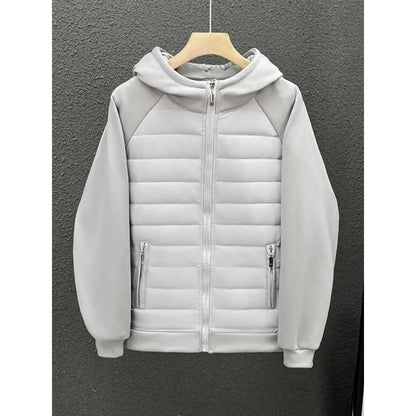 Veste à Capuche Homme Coton — Coupe Ample Casual | Noir, Gris, Blanc | M à XXXL - BLACKBEARD OUTDOOR INDUSTRIES