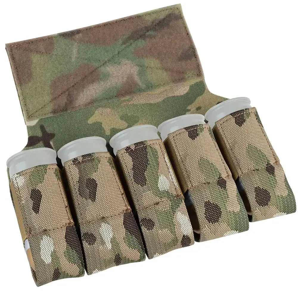 Pochette Airsoft M203 5 Coups 40MM – Support Grenades pour Gilet Tactique, Chest Rig, Plate Carrier Ma boutique