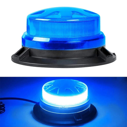 LED Feu Stroboscopique d'Urgence avec Base Magnétique - Lumière de Signalisation de Toit de Voiture (12V/24V) BLACKBEARD OUTDOOR INDUSTRIES