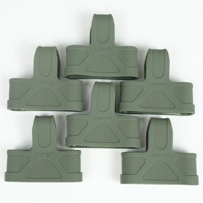 Boucles Caoutchouc Chargeur Tactique M4 M16 AK 5.56 – Airsoft & Chasse (Lot 3/6/7)