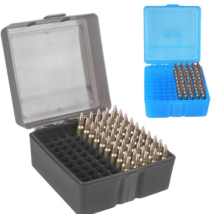 Boîte de Rangement pour Munitions – 50 ou 100 Coups | Calibres .223/5.56mm, 7.62x39mm, .38 Spé , 9mm Ma boutique
