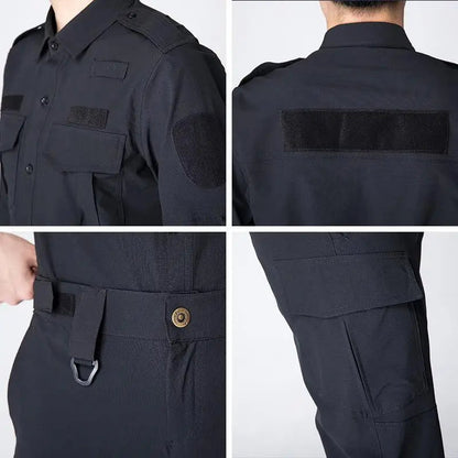 Ensemble Tactique à Séchage Rapide – Veste et Pantalon Longs Manches, Uniforme de Travail, Idéal pour Entraînement et Activités Extérieures BLACKBEARD OUTDOOR INDUSTRIES