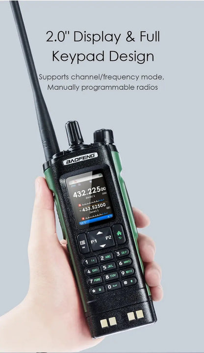 🔊 Talkie-Walkie Baofeng UV-32 – Puissant, Multi-Bande, Programmable via Bluetooth Ma boutique