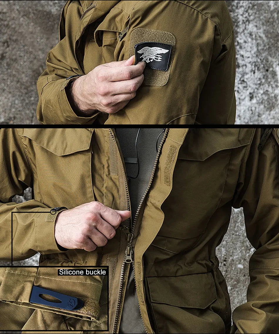 Veste Tactique M65 Multicam – KIICEILING Imperméable, Coupe-Vent, Camouflage Militaire | Hommes & Femmes - BLACKBEARD OUTDOOR INDUSTRIES