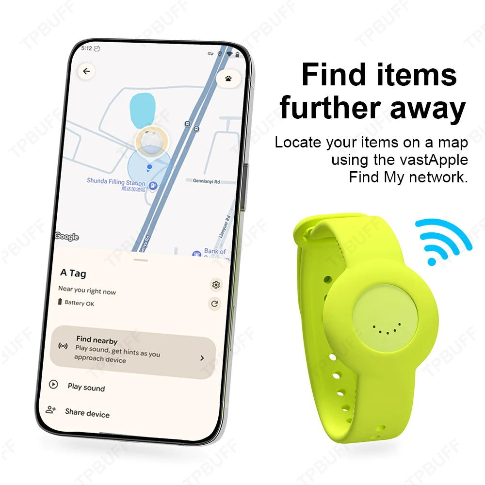 Bracelet Tracker GPS Imperméable Android & iPhone – Localisation Enfant & Senior (Lot 1 à 4)